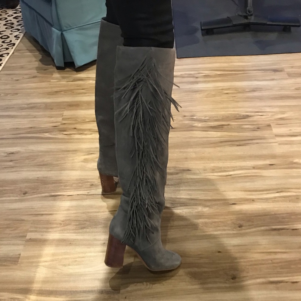 Sam Edelman Fringe Boots